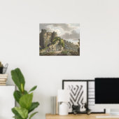Carisbrook Castle uit 'The Isle of Wight Illustr' Poster (Thuiskantoor)