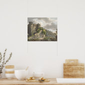 Carisbrook Castle uit 'The Isle of Wight Illustr' Poster (Keuken)