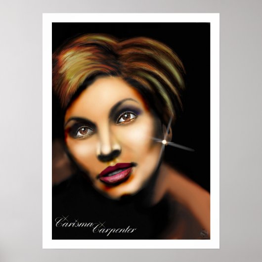 Carisma Carpenter Poster (Voorkant)
