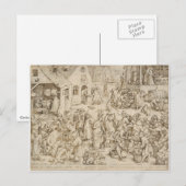Caritas (liefdadigheidsinstelling) van Pieter Brue Briefkaart (Voorkant / Achterkant)