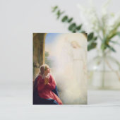 Carl Bloch Annunciation Briefkaart (Staand voorkant)