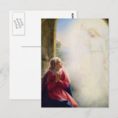 Carl Bloch Annunciation Briefkaart (Voorkant / Achterkant)