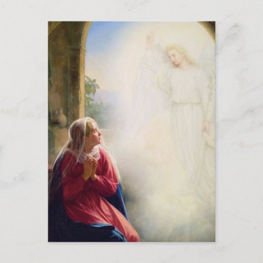 Carl Bloch Annunciation Briefkaart (Voorkant)