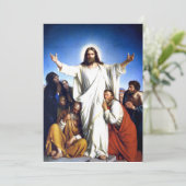 Carl Bloch artwork, Christus Consulator Feestdagenkaart (Staand voorkant)