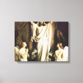Carl Bloch - Heropleving van Christus Canvas Afdruk (Voorkant)