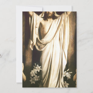 Carl Bloch - Heropleving van Christus Kaart