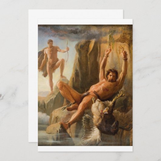 Carl Bloch - Prometheus' Befreiung Kaart (Voorkant / Achterkant)