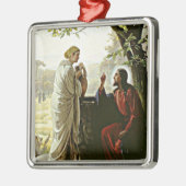 Carl Bloch: Vrouw bij de put  Metalen Ornament (Links)