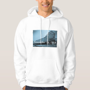 Carl D. Bradley with Crew Names (Blue Sepia) Hoodie
