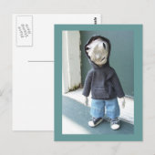 Carl de Alien Briefkaart (Voorkant / Achterkant)