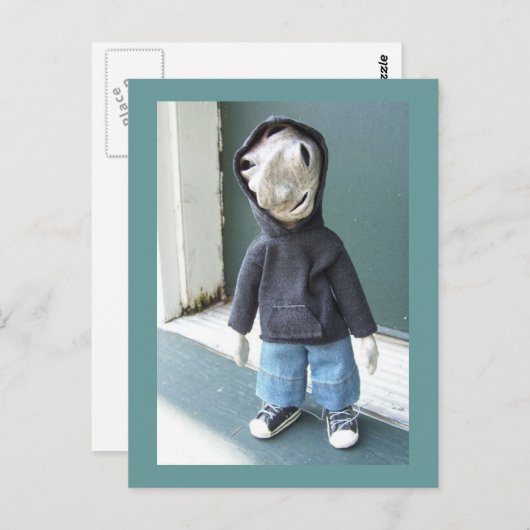 Carl de Alien Briefkaart (Voorkant / Achterkant)