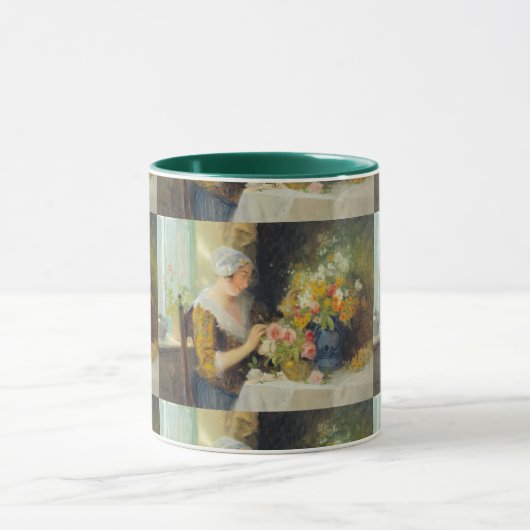 Carl Duxa  schikkingsbloemen Mok (Midden)