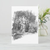 Carl Emil Doepler - Frigg as Ostara Kaart (Staand voorkant)