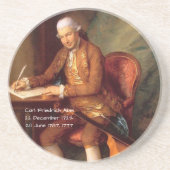 Carl Friedrich Abel Zandsteen Onderzetter (Voorkant)