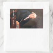 Carl Friedrich Christelijk Fasch 1790 Rechthoekige Sticker (Tas)