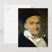 carl friedrich gauss briefkaart (Voorkant / Achterkant)