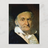 carl friedrich gauss briefkaart (Voorkant)