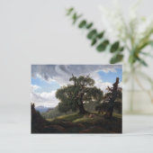 Carl Gustav Carus Memory of the Wooded Island Briefkaart (Staand voorkant)