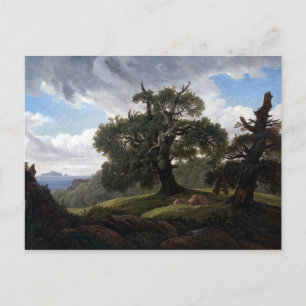 Carl Gustav Carus Memory of the Wooded Island Briefkaart