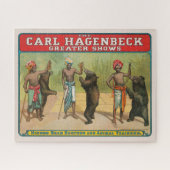 Carl Hagenbeck Circus-Poster Legpuzzel (Horizontaal)