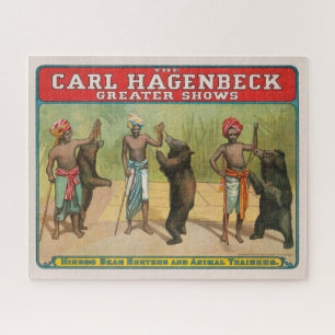 Carl Hagenbeck Circus-Poster Legpuzzel
