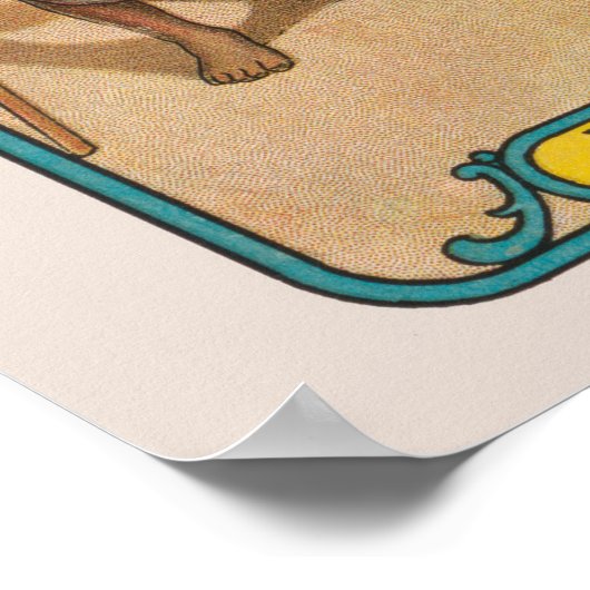 Carl Hagenbeck Circus-Poster Poster (Hoek)