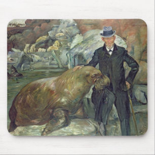 Carl Hagenbeck in Zijne Zoo, 1911 Muismat