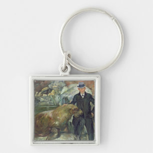 Carl Hagenbeck in Zijne Zoo, 1911 Sleutelhanger