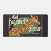 Carl Hagenbeck's Tierpark Circus Poster Bureaumat (Voorkant)