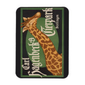 Carl Hagenbeck's Tierpark Circus Poster Magneet (Verticaal)