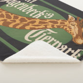 Carl Hagenbeck's Tierpark Circus Poster Sherpa Deken (3/4)
