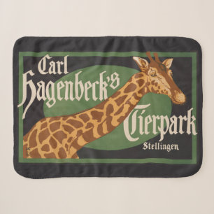 Carl Hagenbeck's Tierpark Circus Poster Sherpa Deken