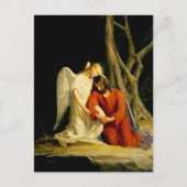 Carl Heinrich Bloch - Gethsemane Briefkaart (Voorkant)