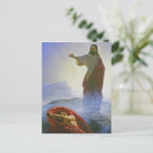 Carl Heinrich Bloch - Jesus Tempted GC Briefkaart (Staand voorkant)