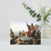 Carl Heinrich Bloch - Sermon op de berg Briefkaart (Staand voorkant)