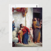 Carl Heinrich Bloch - Suffer the Children Briefkaart (Voorkant / Achterkant)