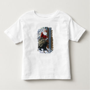 Carl Helping Santa Claus uit (b) Kinder Shirts