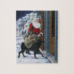 Carl Helping Santa Claus uit (b) Legpuzzel