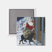 Carl Helping Santa Claus uit (b) Magneet (Voorkant / Achterkant)