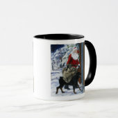 Carl Helping Santa Claus uit (b) Mok (Voorkant rechts)