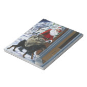 Carl Helping Santa Claus uit (b) Notitieblok (Linkerzijde)