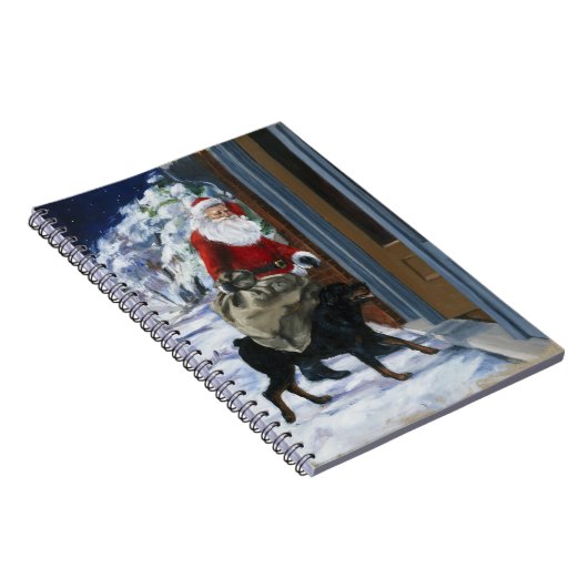 Carl Helping Santa Claus uit (b) Notitieboek (Rechterzijde)