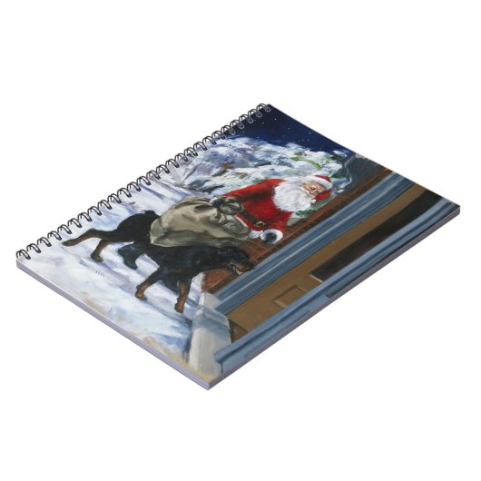 Carl Helping Santa Claus uit (b) Notitieboek (Linkerzijde)