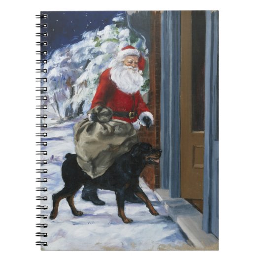 Carl Helping Santa Claus uit (b) Notitieboek (Voorkant)