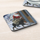 Carl Helping Santa Claus uit (b) Onderzetter (Linkerzijde)