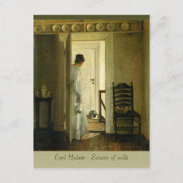 Carl Holsøe Saucer of Milk CC0569 Briefkaart