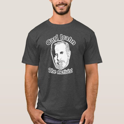 Carl Icahn - De activiste T-shirt (Voorkant)