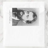 Carl Joseph Millöcker Rechthoekige Sticker (Tas)