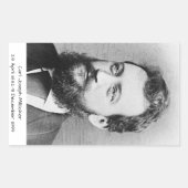 Carl Joseph Millöcker Rechthoekige Sticker (Voorkant)