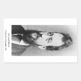 Carl Joseph Millöcker Rechthoekige Sticker